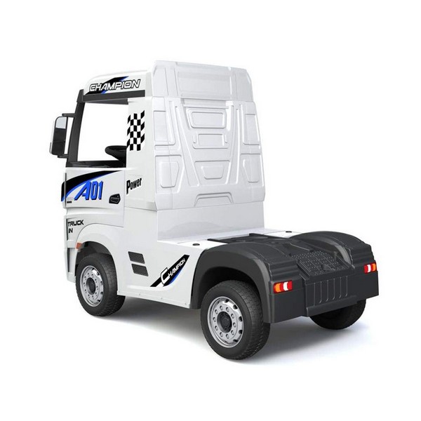 Продукт Акумулаторен камион Mercedes ACTROS Licensed 4X4, батерии 2X12V, меки гуми и кожена седалка - 0 - BG Hlapeta
